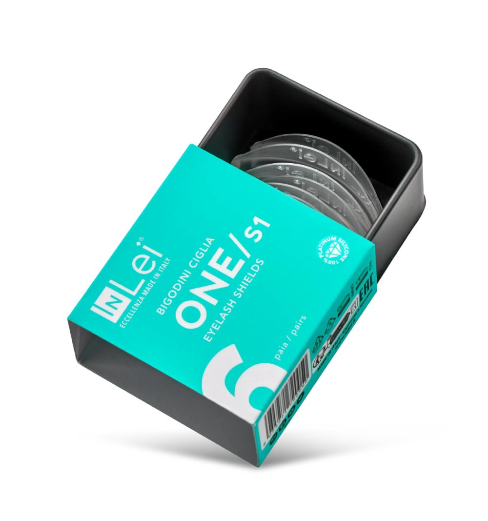 INLEI-ONE-S1-BIGODINI-IN-SILICONE-PER-CIGLIA-6-PAIA-2 InLei® One S1 silikonski jastučići za uvijanje trepavica - Slika 1