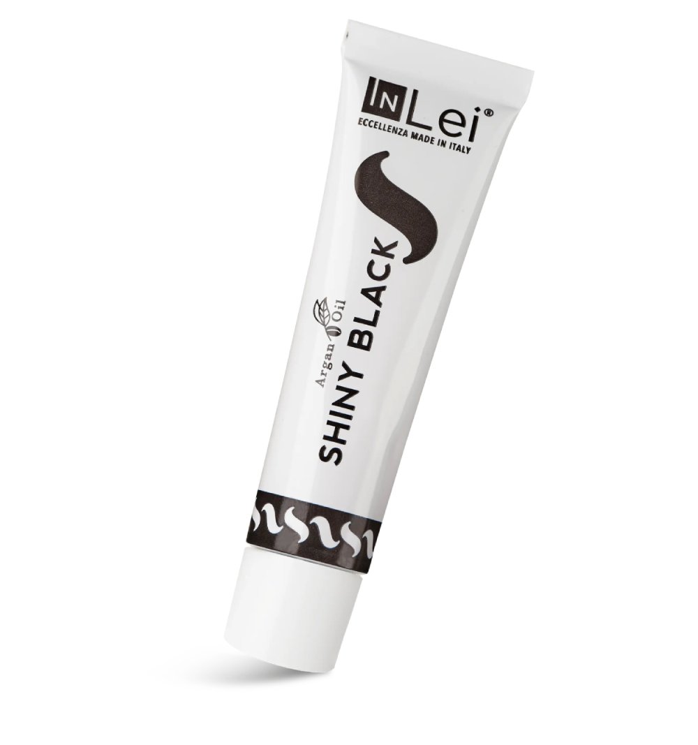 InLei-SHINY-BLACK-TINTA-NERA-PER-CIGLIA-E-SOPRACCIGLIA-CON-OLIO-DI-ARGAN-15ML-1 InLei® Shiny Black boja za trepavice - Slika 1